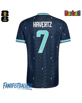 Germania Kai Havertz #7 Tricou Fotbal Replică Mondial 2026 Barbati Deplasare